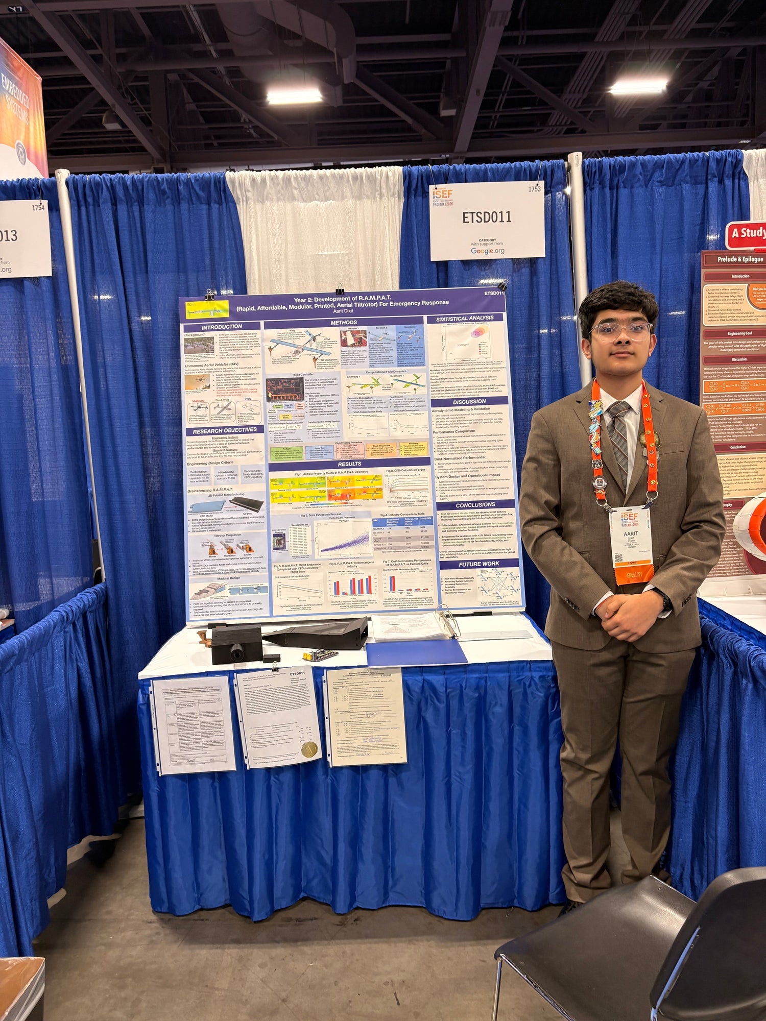 Congratulations to Aarit Dixit | Leopard Motors Put On Display at ISEF