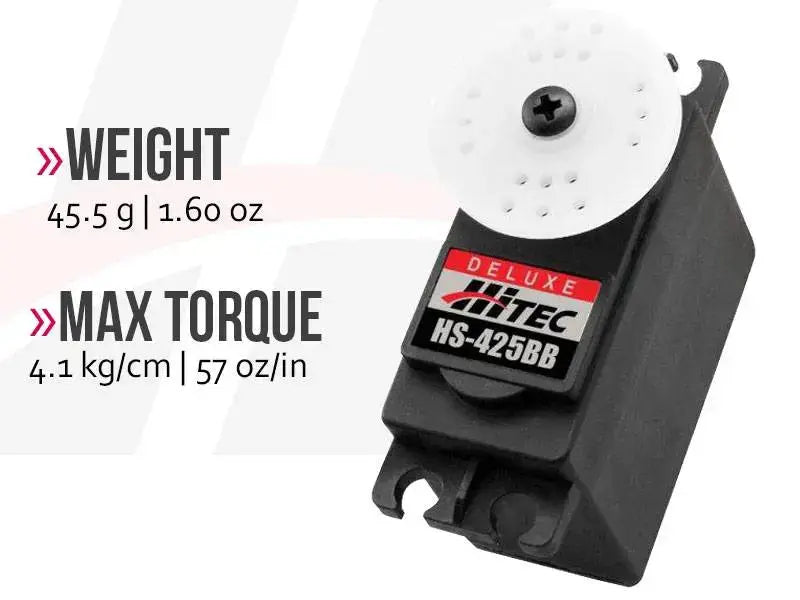 Hitec HS-425BB Deluxe Ball Bearing Servo Hitec RCD USA