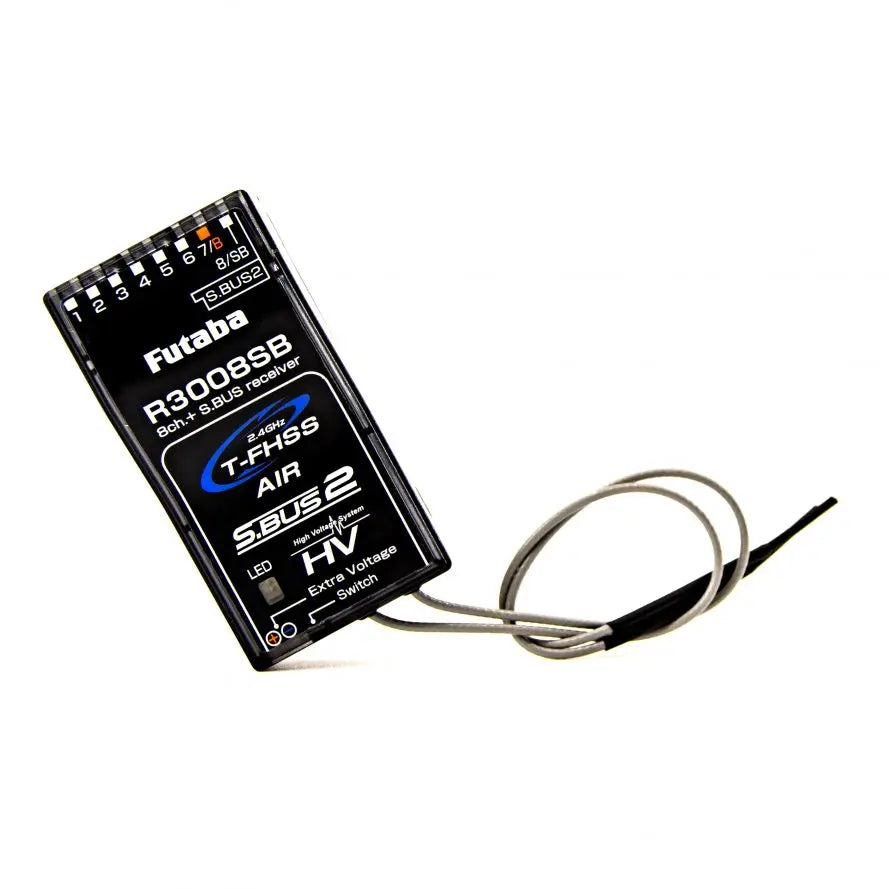y*i様 Futaba R3008SB 8ch S.BUS受信機 Futaba R3008SB 2.4GHz T-FHSS S.Bus High Voltage Telemetry Receiver -