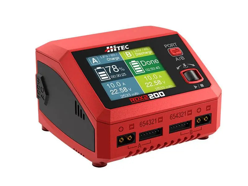 Hitec RDX2 200 AC/DC Multi-Function Smart Charger Hitec RCD USA