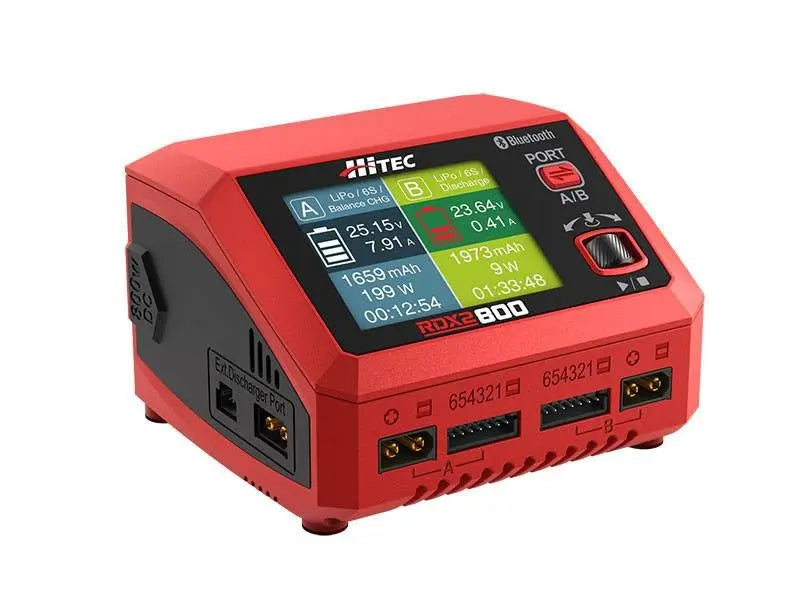 Hitec RDX2 800 AC/DC Multi-Function Smart Charger Hitec RCD USA