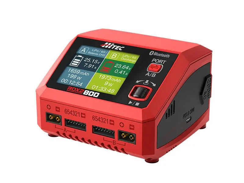 Hitec RDX2 800 AC/DC Multi-Function Smart Charger Hitec RCD USA