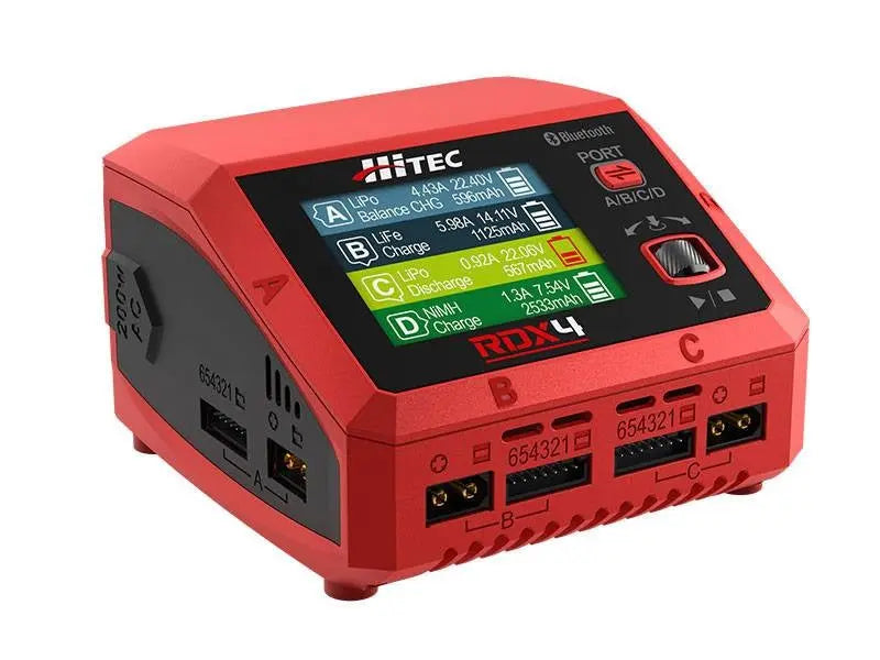 Hitec RDX4 AC/DC Multi-Function Smart Charger - Altitude Hobbies