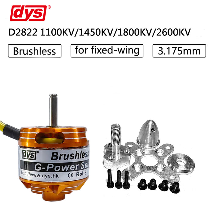 DYS G-Power D2822 Brushless Outrunner Motor