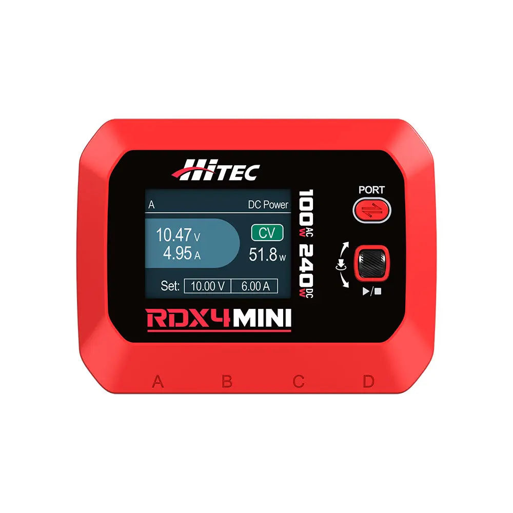 Hitec RDX4 Mini AC/DC Multi-Function Smart Charger Hitec RCD USA