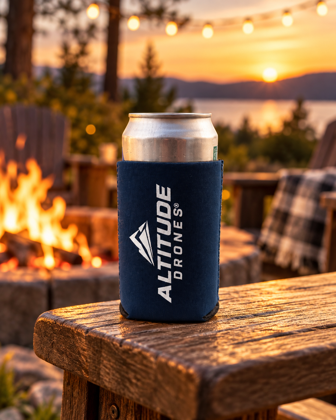 Altitude Drones Neoprene Collapsible Can Cooler