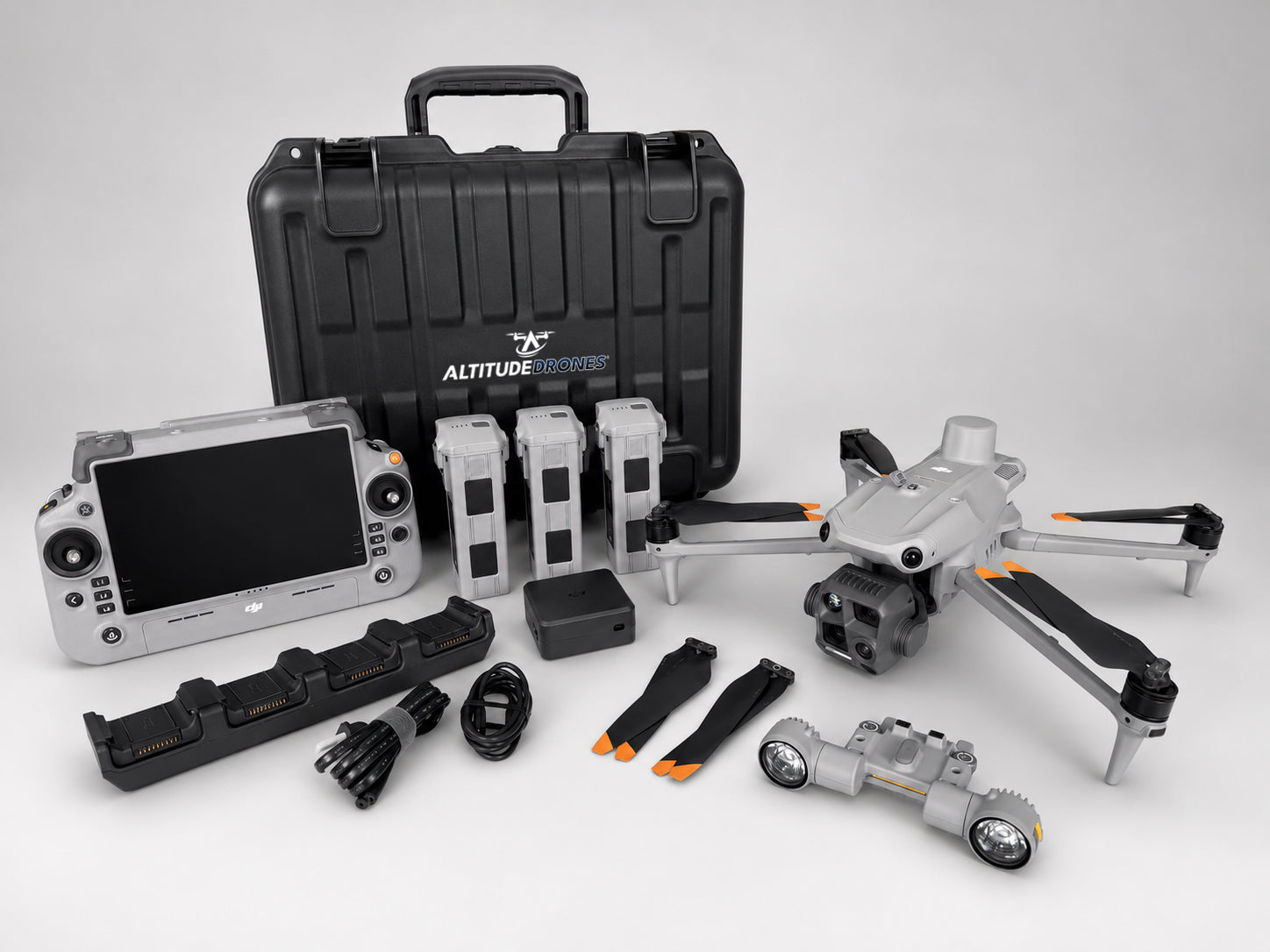 DJI Matrice 4T drone deer recovery bundle basic from Altitude Drones. Everything needed for a complete deer recovery setup