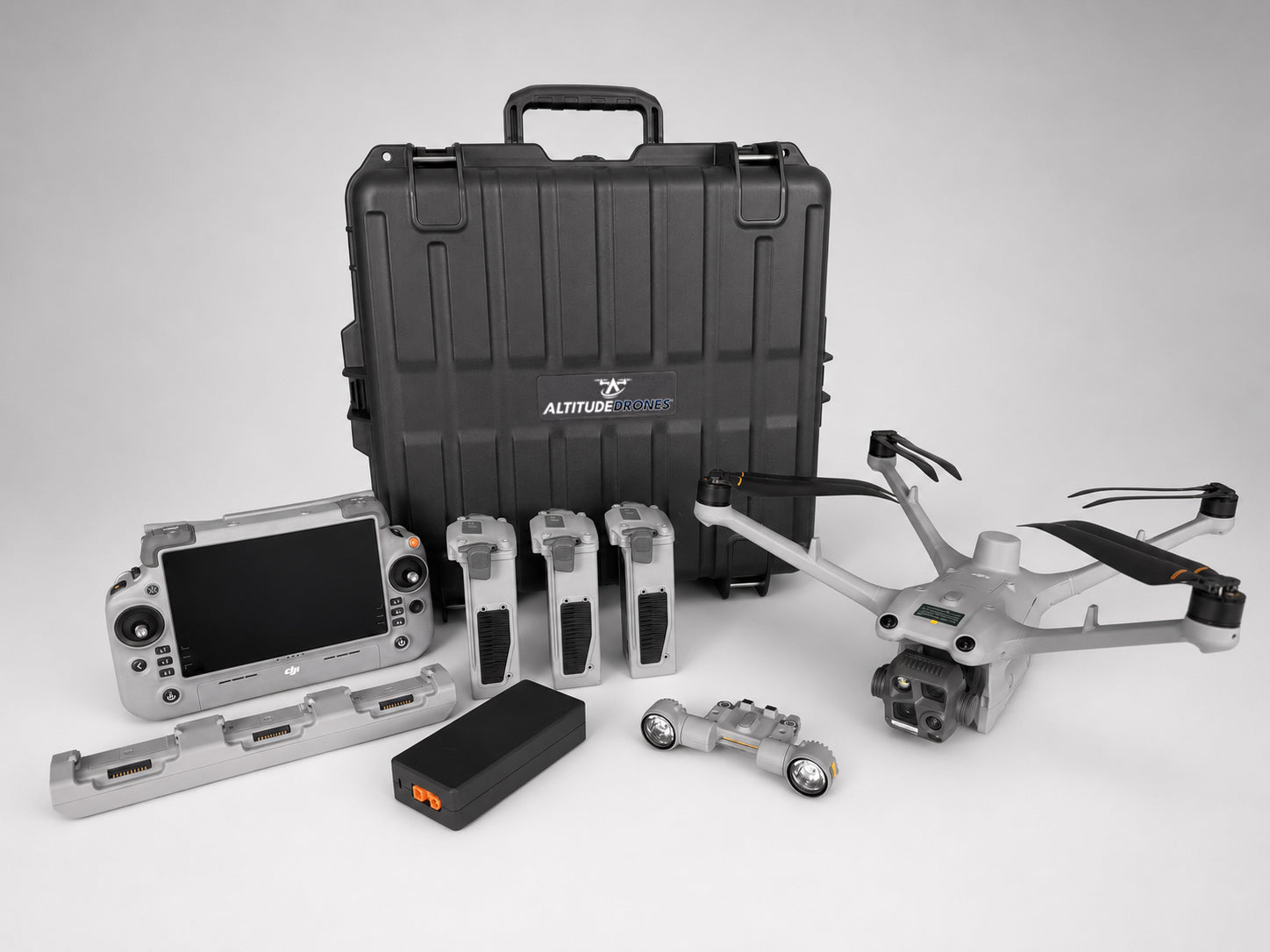 DJI Matrice 4TD thermal deer drone recovery bundle basic from Altitude Drones. Everything you need for a complete deer recovery combo