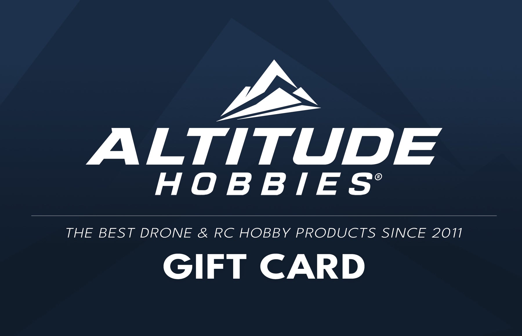Altitude Hobbies Gift Card