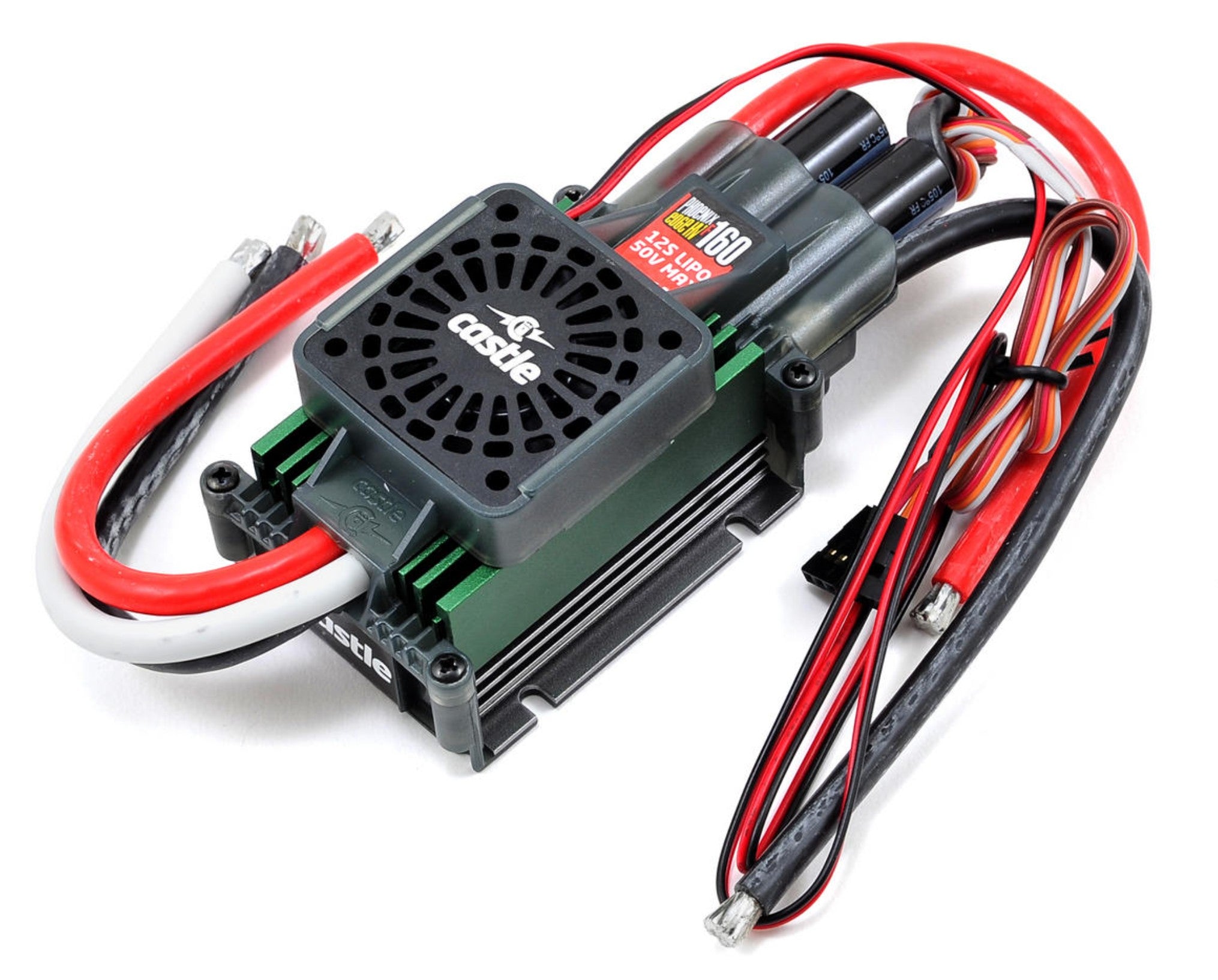 Castle Creations Phoenix Edge 160HVF 50V Brushless ESC w/ Fan from Altitude Hobbies