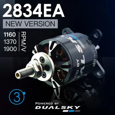 Dualsky XM2834EA V3 Series Brushless Motor Dualsky
