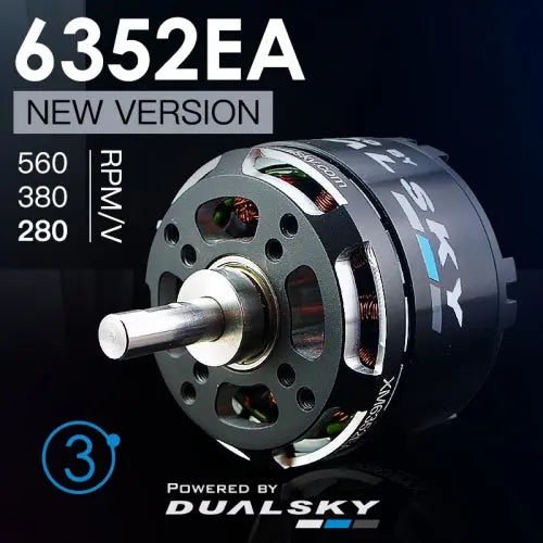 Dualsky XM6352EA V3 Series Brushless Motor Dualsky