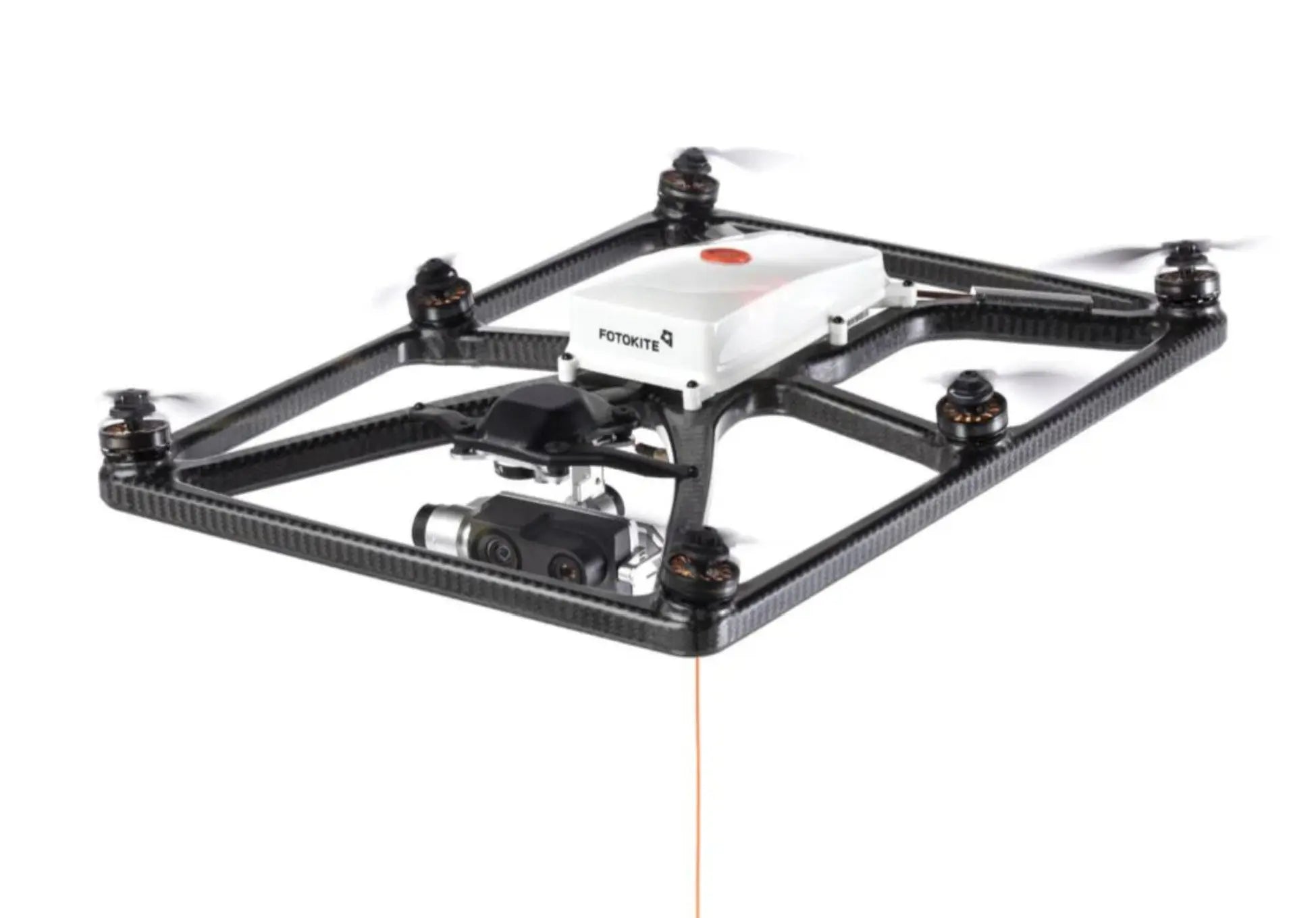 Fotokite Transport Case Configuration -Fotokite Sigma, Transport Case Blue, Wheeled, 120V, Fotokite Live App, No Tablet Included Fotokite