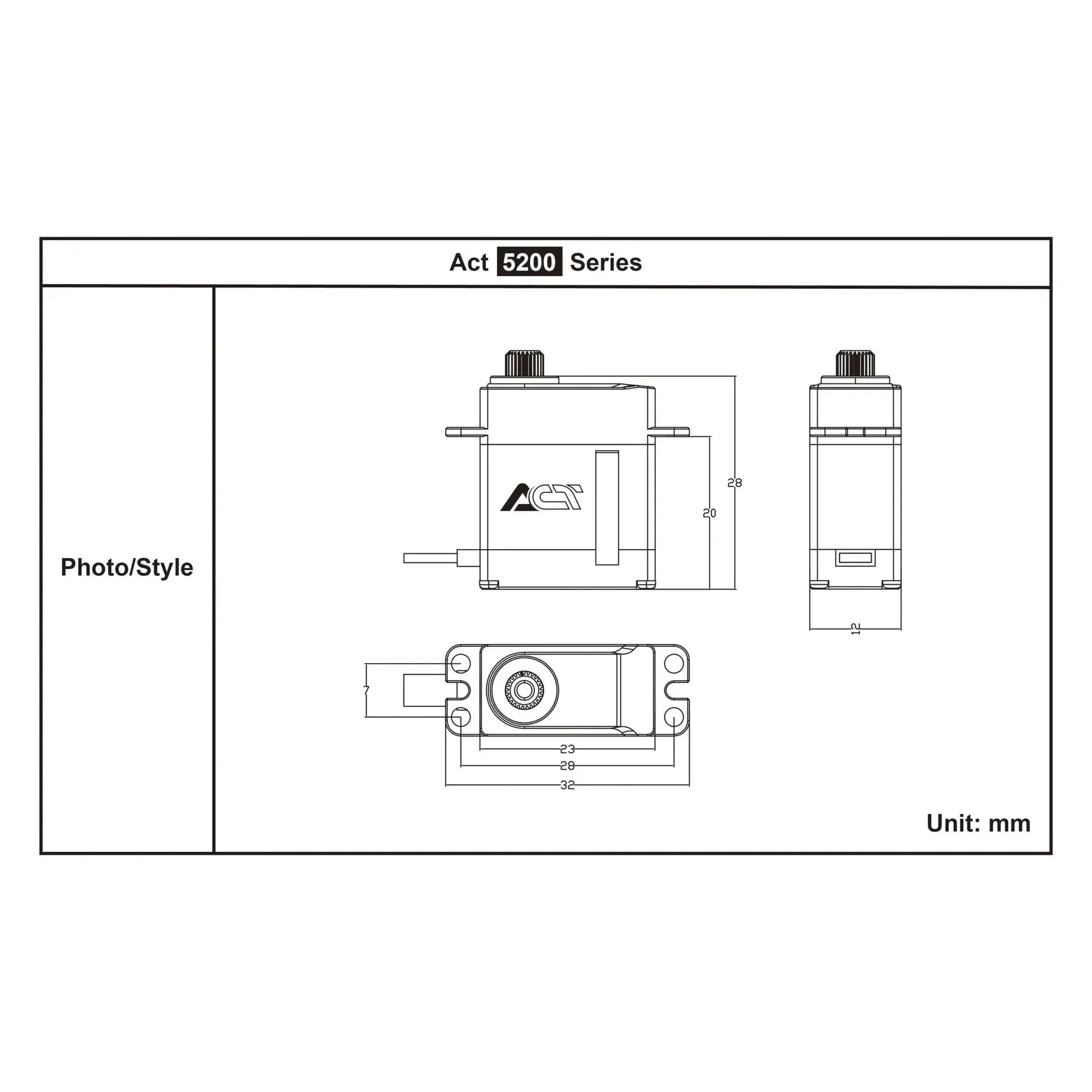 FrSky Act Series M5213H Servo FrSky