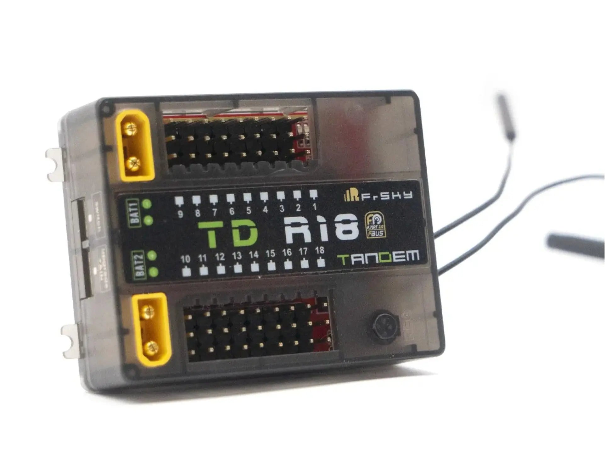 FrSky Tandem TD R18 Dual-Band Receiver with 18 Channel Ports FrSky