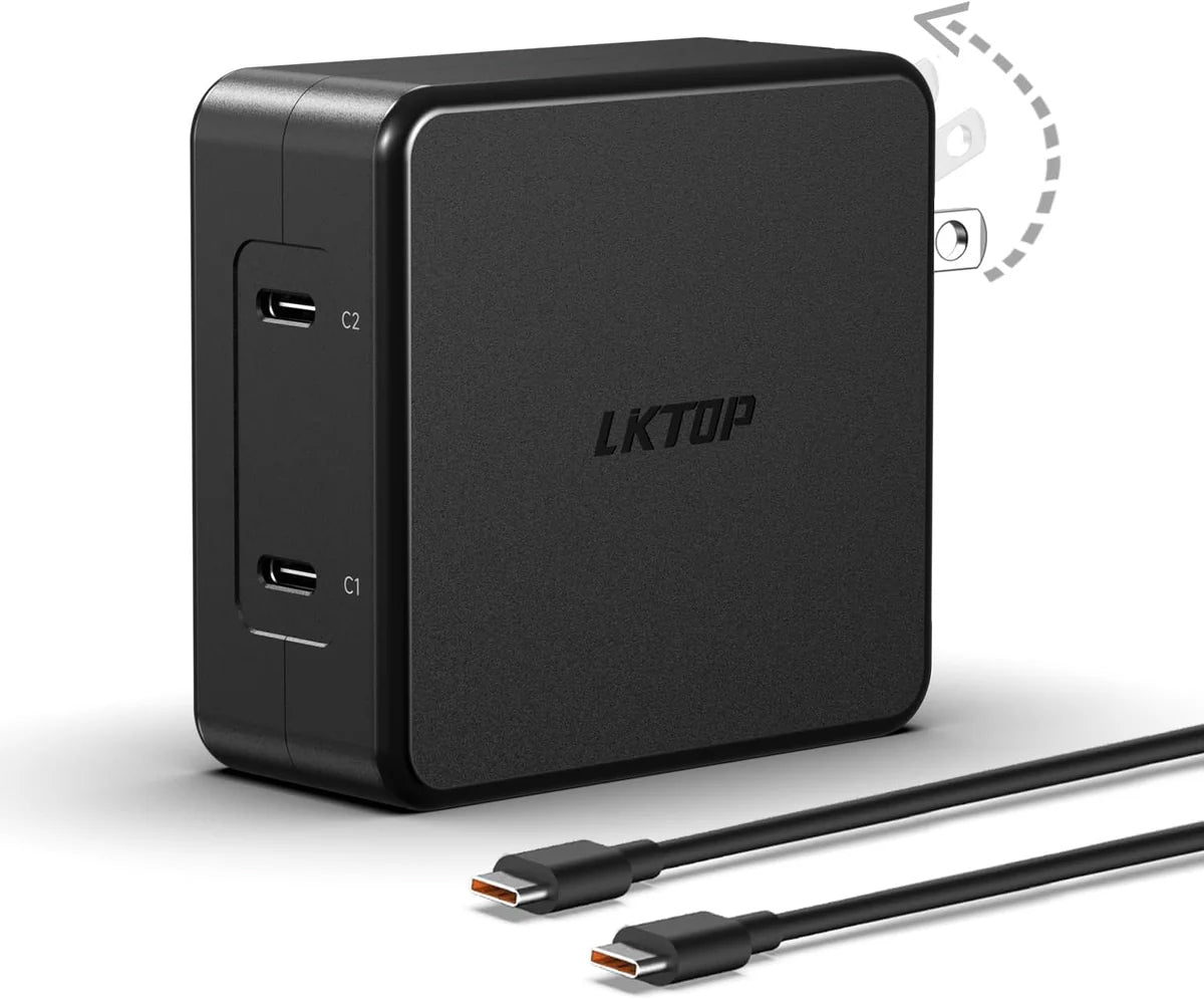 LKTOP 100W Fast Charging Hub/Adapter Combo for DJI Avata 2 Series Drones