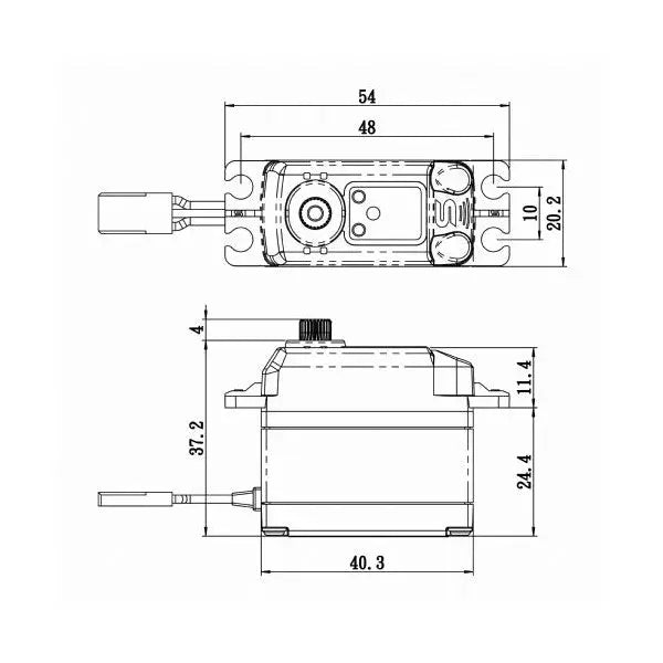 Savox SC-1268SG High Torque Digital Servo with Soft Start Savox