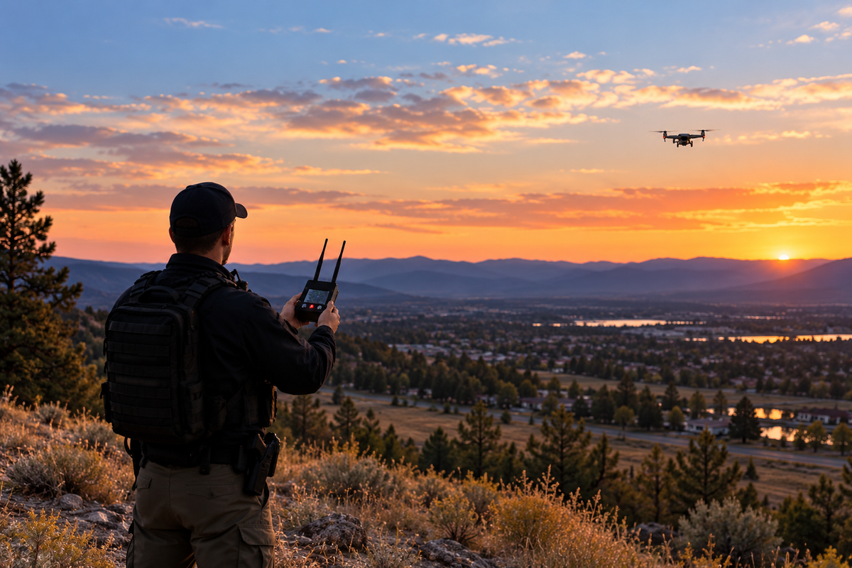 UAS Sentry Nexus Observer (Formerly V4) in use for drone detection | Altitude Drones