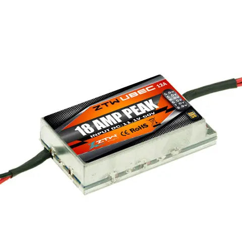 ZTW 12A External BEC (UBEC) - Altitude Hobbies