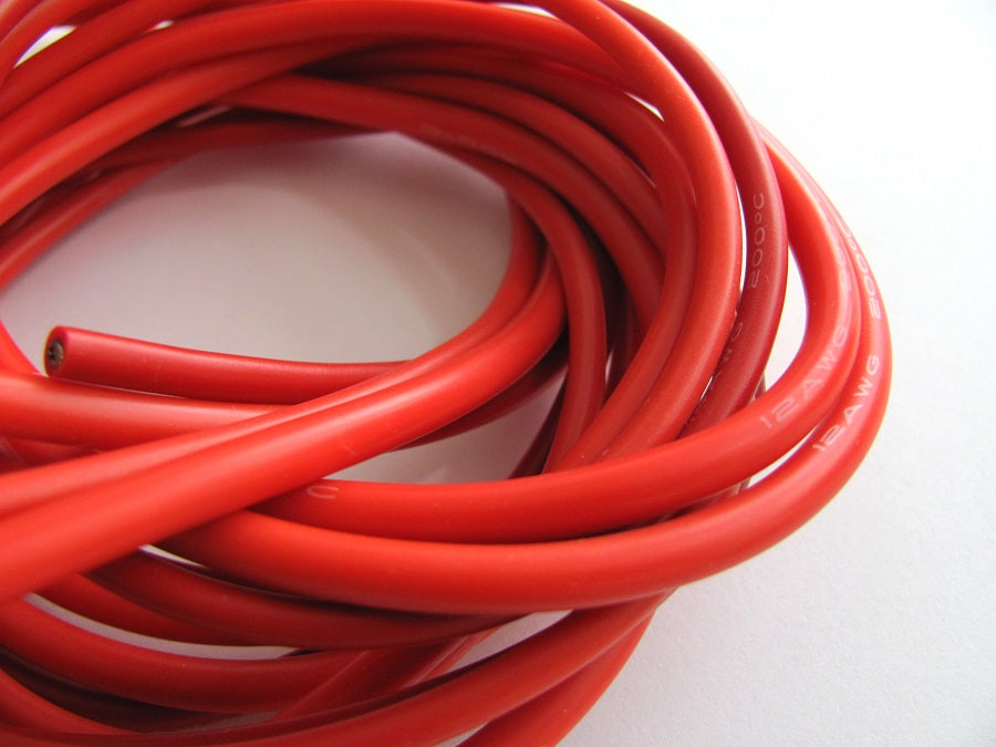 Silicon Wire - 22AWG (1 meter) RED - Altitude Hobbies