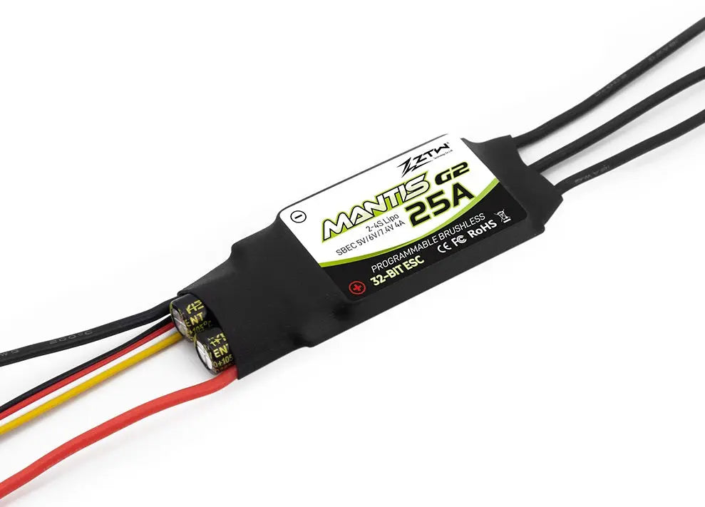 ZTW Mantis G2 Series 25A Brushless 32-Bit ESC ZTW