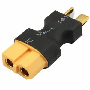 Male T-connector to Female XT60 adapter - Altitude Hobbies