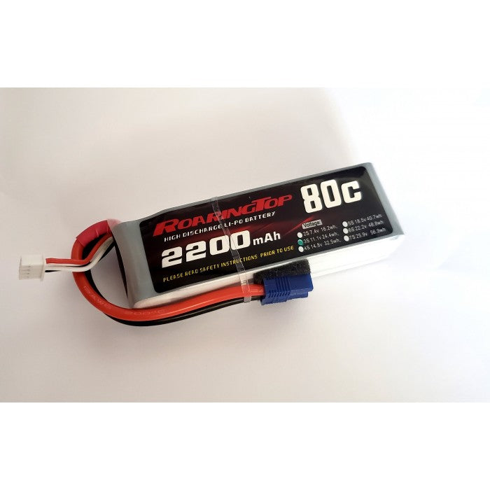 Roaring Top 80c Lipos - Altitude Hobbies