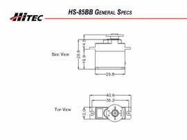 Hitec HS-85BB Premium Micro Servo