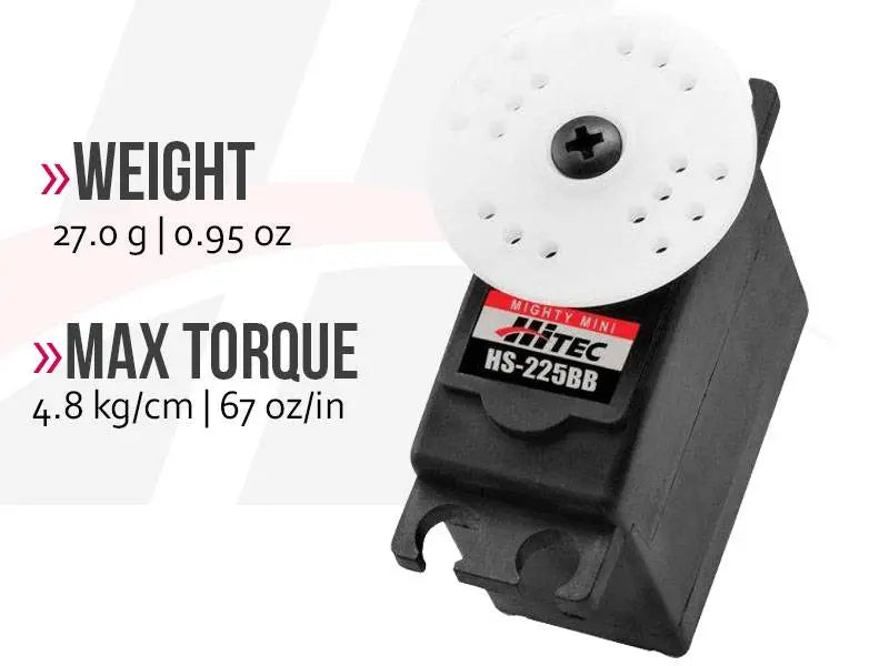 Hitec HS-225BB Mighty Mini Servo Hitec RCD USA