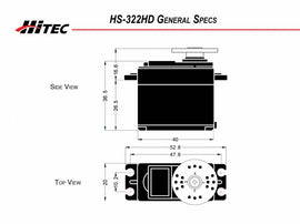 Hitec HS-322HD Standard Heavy Duty Servo