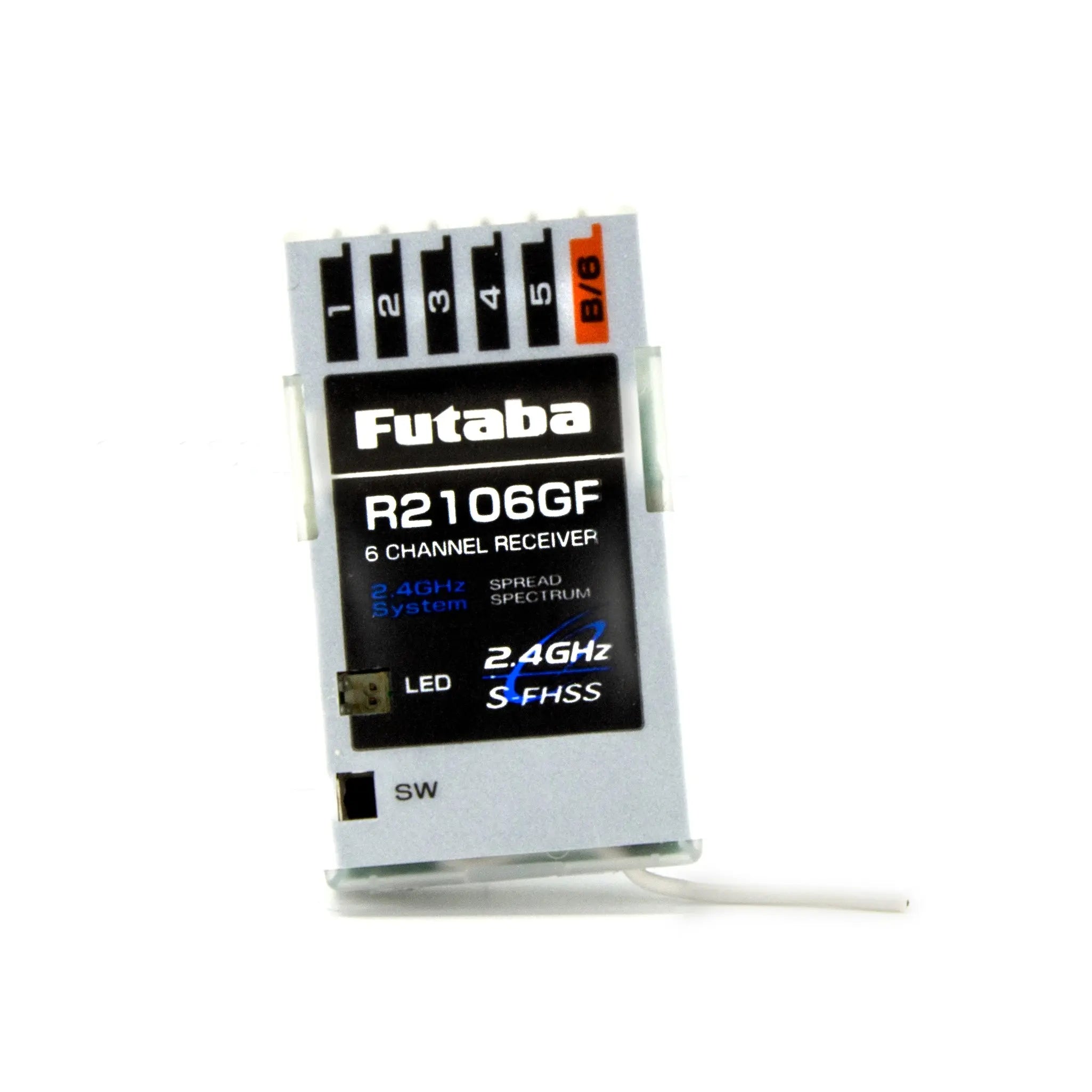 Futaba R2106GF 2.4GHz S-FHSS 6-Channel Micro Receiver Futaba