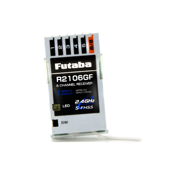 Futaba R2106GF 2.4GHz S-FHSS 6-Channel Micro Receiver