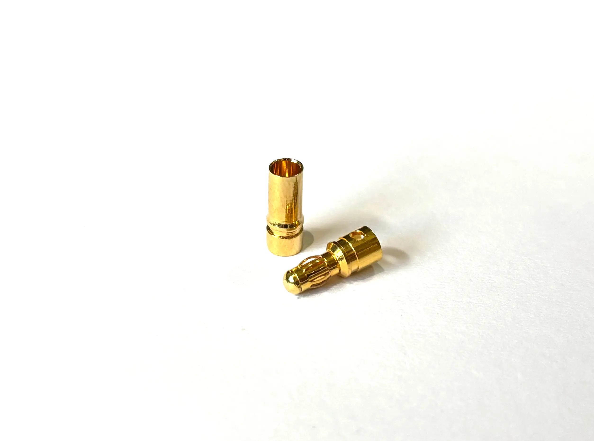 3.5mm Gold Bullet Connectors (1 Pair) Suppo