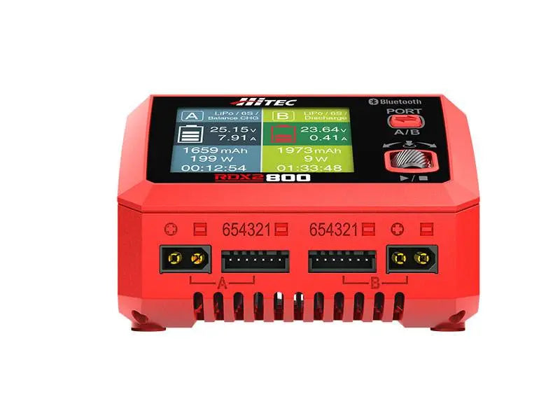 Hitec RDX2 800 AC/DC Multi-Function Smart Charger - Altitude Hobbies