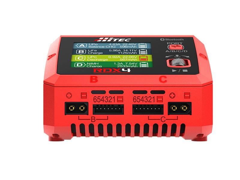 Hitec RDX4 AC/DC Multi-Function Smart Charger