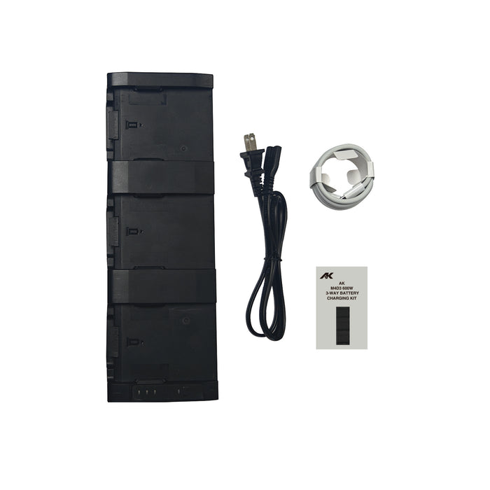 AK M4D3 600W DJI Matrice 4D Series 3-Way Battery Fast Charging Hub
