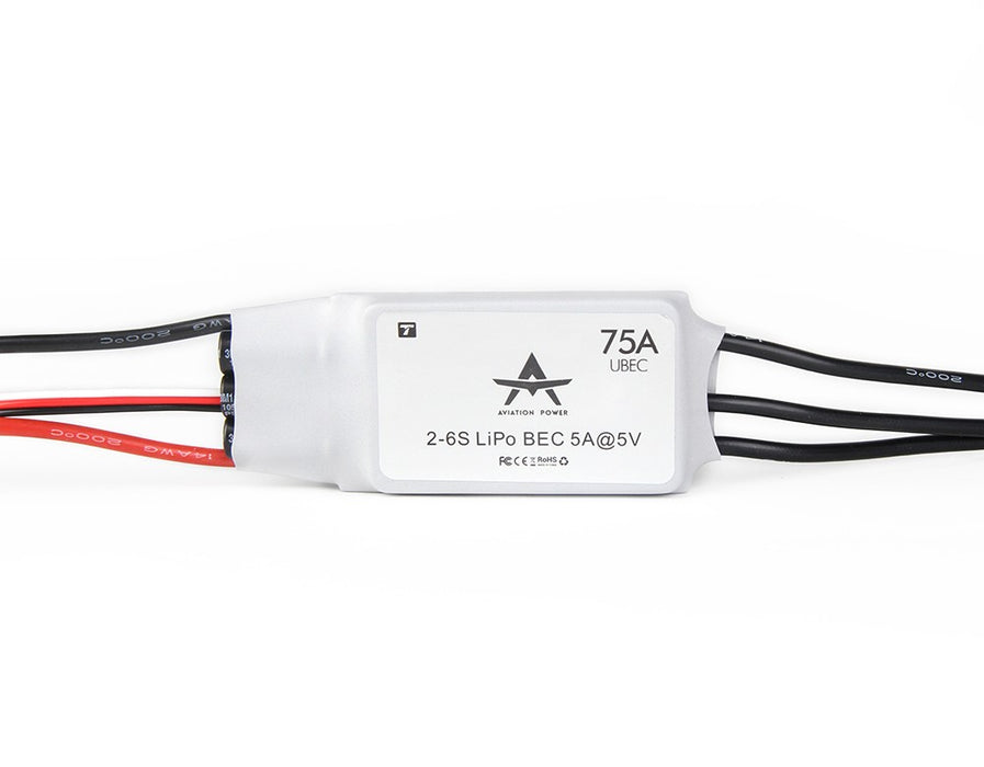 T-Motor AT75A 2-6S Fixed Wing ESC