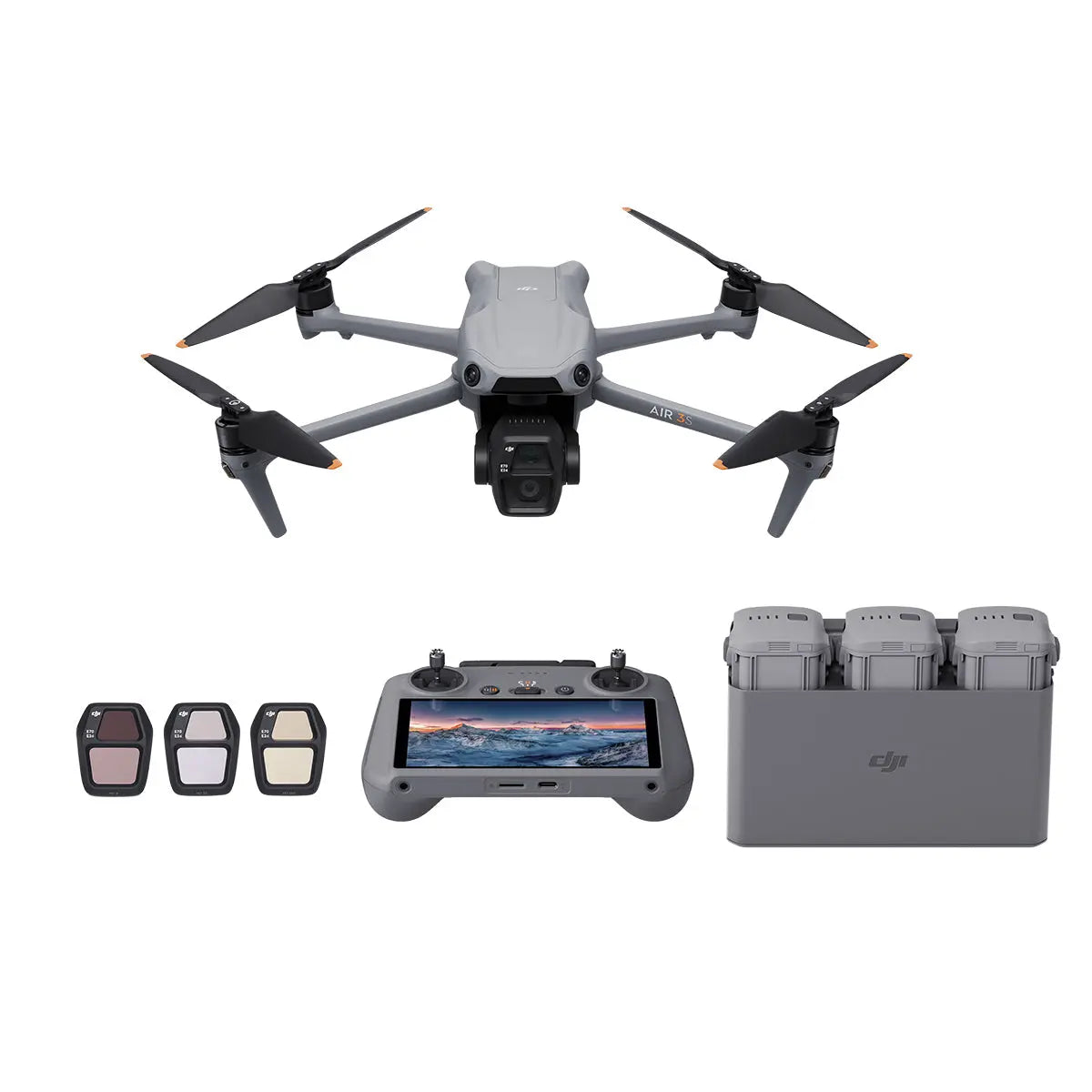 DJI Air 3S (RC2 Remote) w/ Fly More Combo DJI