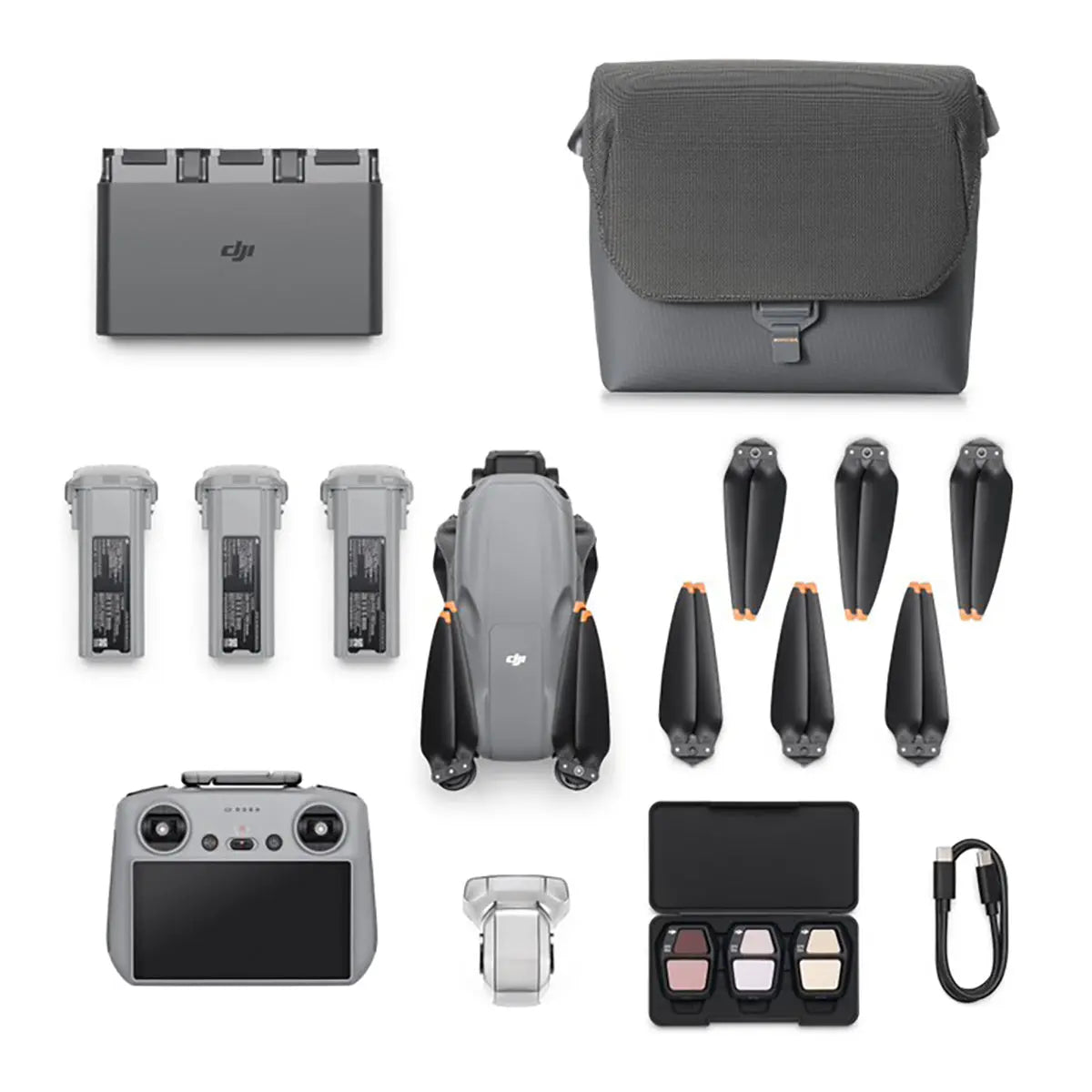 DJI Air 3S (RC2 Remote) w/ Fly More Combo DJI