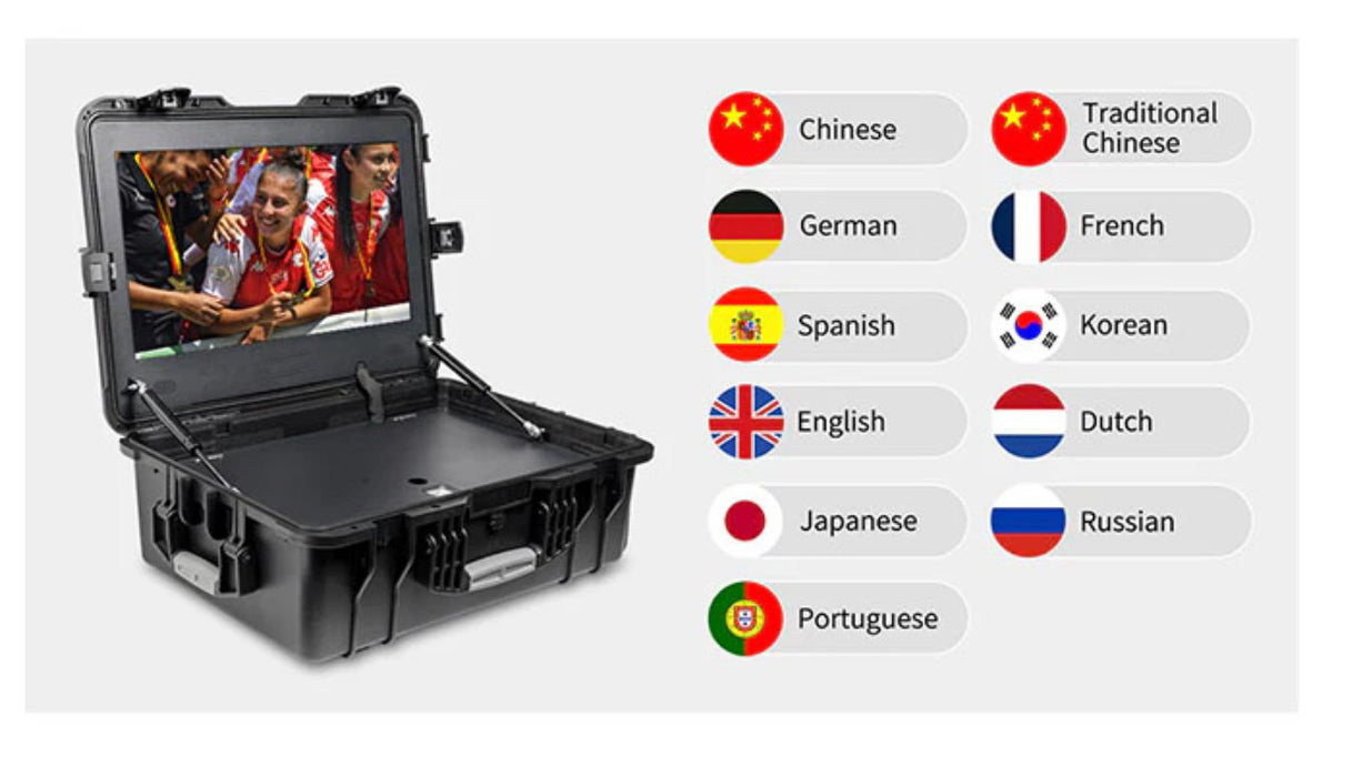 Altitude Hobbies 21.5" 1000nit High Brightness Full HD Drone Command Case