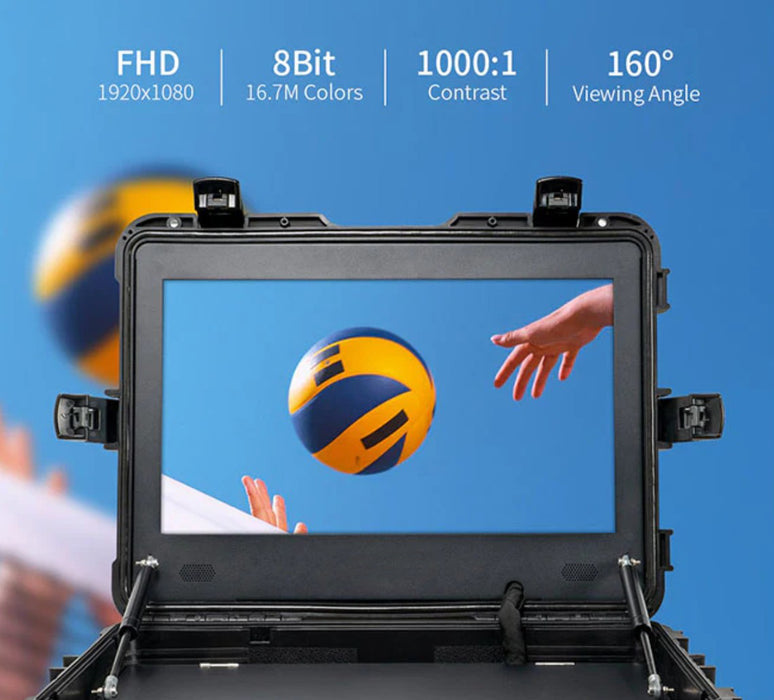 Altitude Hobbies 21.5" 1000nit High Brightness Full HD Drone Command Case