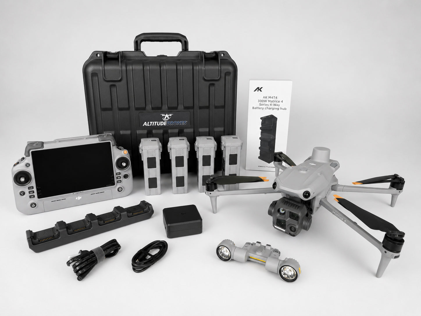 DJI Matrice 4T drone deer recovery bundle advanced from Altitude Drones. Everything needed for a complete deer recovery setup