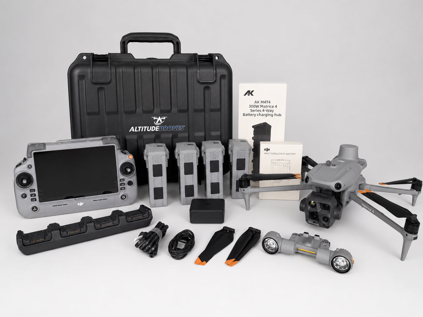 DJI Matrice 4T drone deer recovery bundle plus from Altitude Drones. Everything needed for a complete deer recovery setup