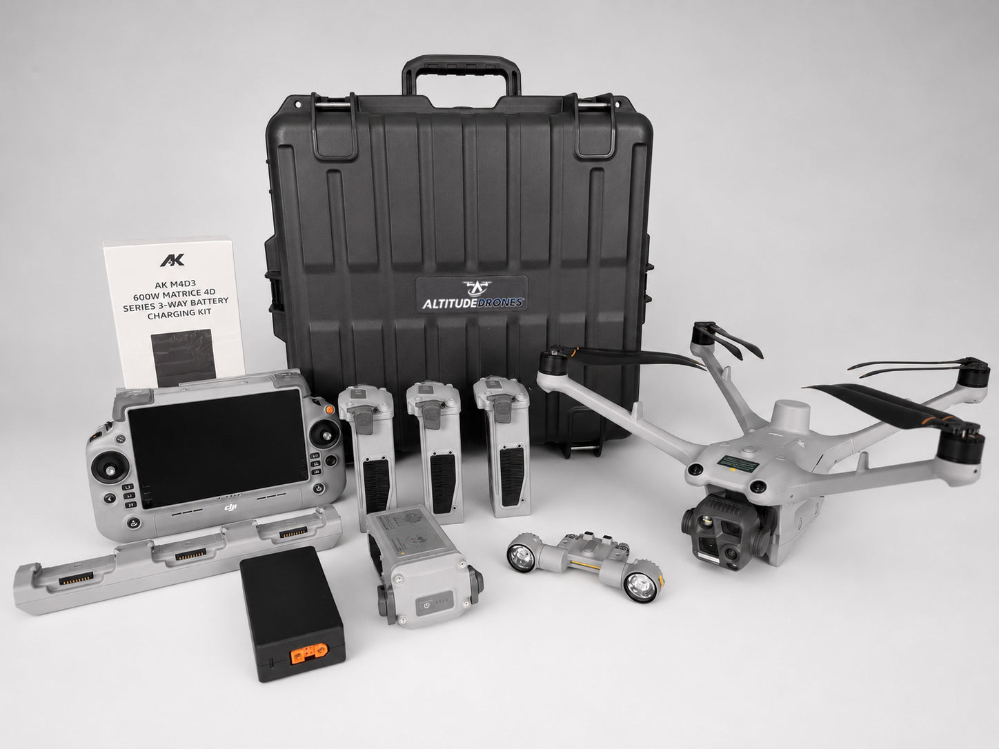 DJI Matrice 4TD thermal deer drone recovery bundle advanced from Altitude Drones. Everything you need for a complete deer recovery combo