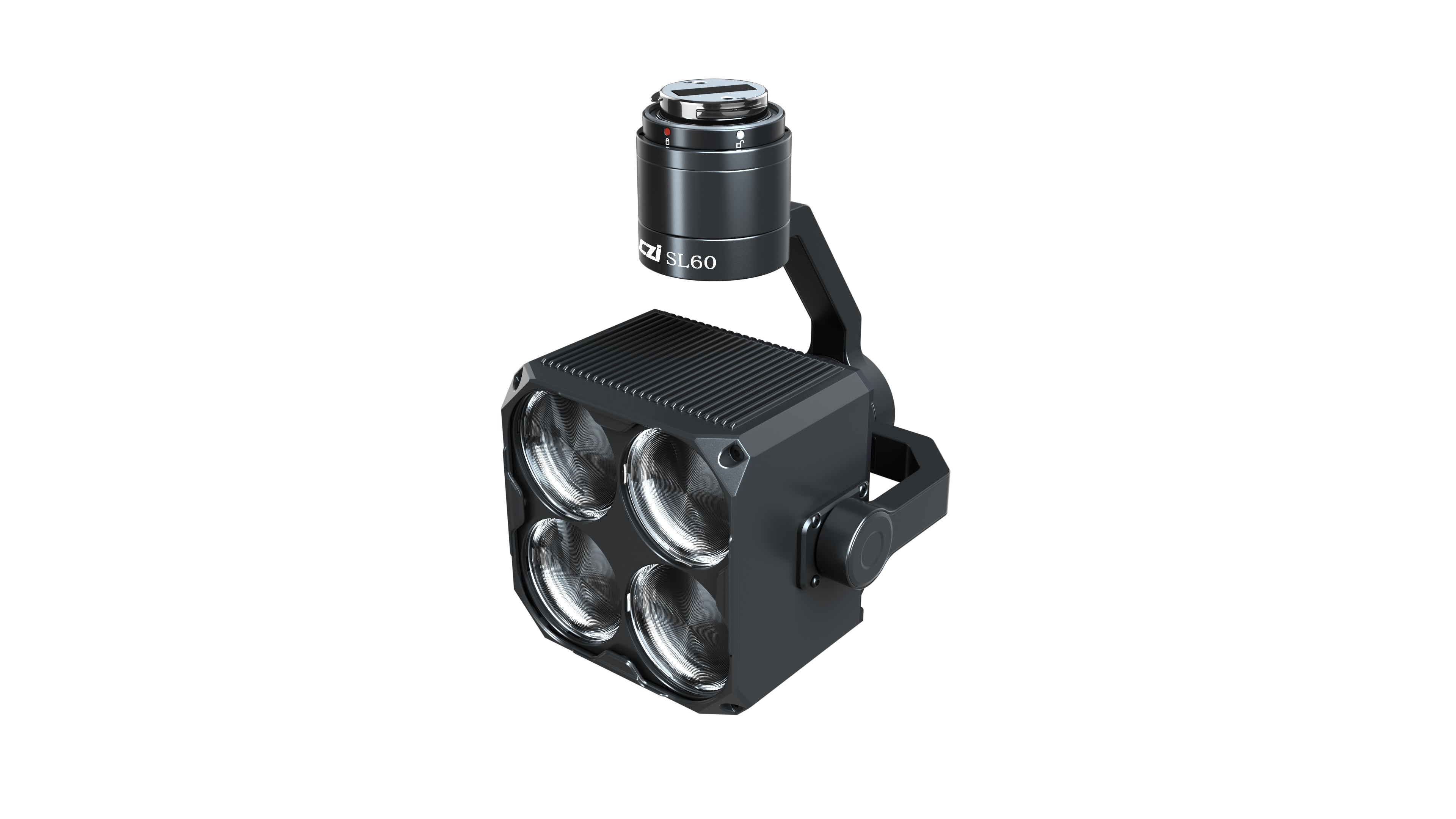 CZI SL60 multi-color search light for DJI Matrice 400 drone from Altitude Drones
