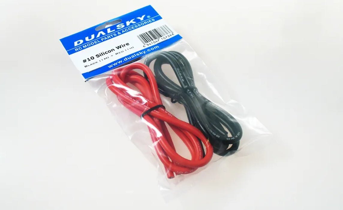 Dualsky Silicon Wire (1 Meter Red/Black) Various Gauges