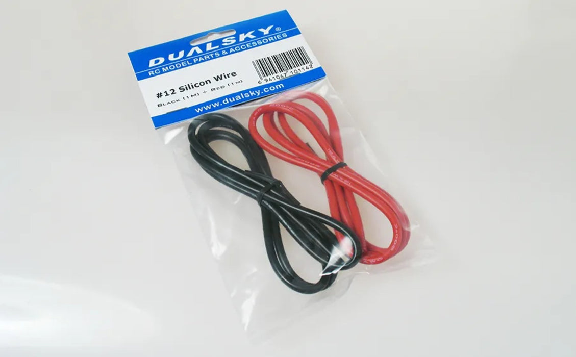 Dualsky Silicon Wire (1 Meter Red/Black) Various Gauges