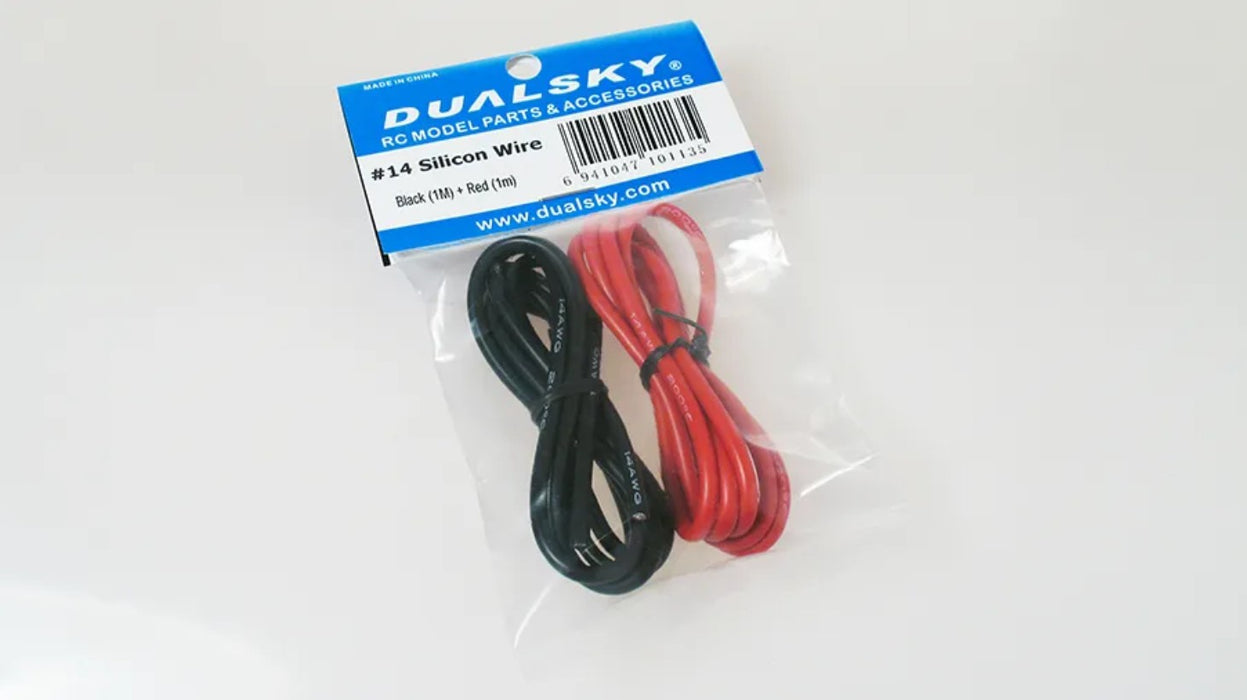 Dualsky Silicon Wire (1 Meter Red/Black) Various Gauges