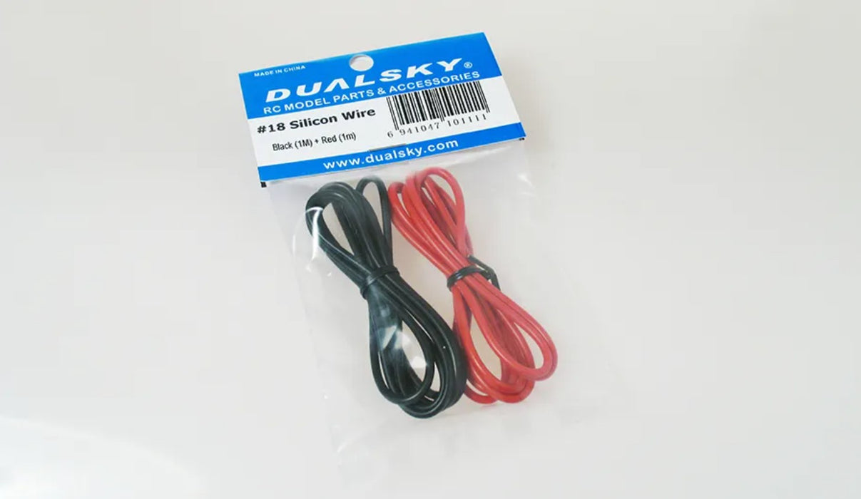 Dualsky Silicon Wire (1 Meter Red/Black) Various Gauges