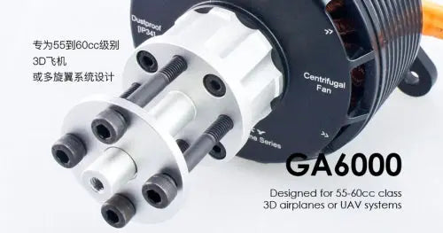 Dualsky GA6000 Brushless Airplane Motor (60cc) Dualsky